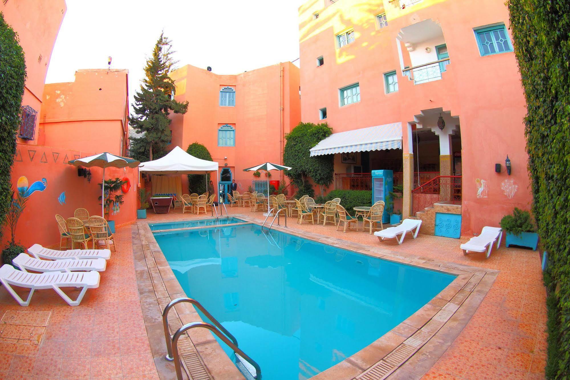 Hotel Auberge Du Littoral Aourir Exterior photo